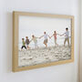 Personalised Photo Upload Oak Poster Frame, thumbnail 3 of 4