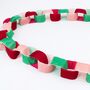 Velvet Chain Link Garland, thumbnail 4 of 4