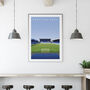 Portsmouth Fc Fratton Park Fratton End Poster, thumbnail 4 of 8