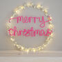 Merry Christmas Wreath Light, thumbnail 4 of 12