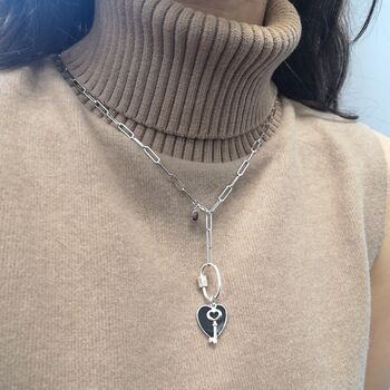 Key To My Heart Charm Collector Necklace, 11 of 11