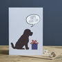 Cockapoo / Labradoodle Father's Day Card, thumbnail 2 of 2