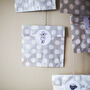 Monochrome Illustrated Advent Stickers And Bags, thumbnail 7 of 9