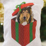 Personalised Dog Christmas Sack Treat Bag, thumbnail 12 of 12