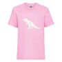 Personalised Kids Children's Dinosaur T Shirt, thumbnail 4 of 9