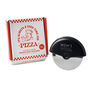 Black Pizza Cutter 'Mum's Pizza' In Gift Box, thumbnail 2 of 2