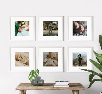 Use Your Own Photos Set Of Six Prints Available Framed, 6 of 8