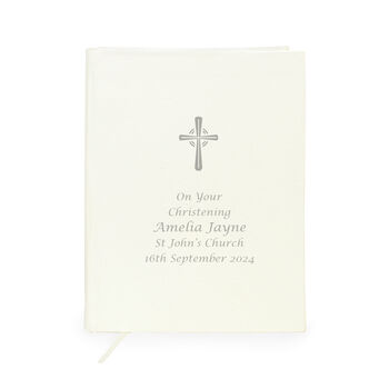 Personalised Silver Companion Holy Bible Eco Friendly, 4 of 6
