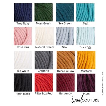 Pompom Hat Crochet Kit, 10 of 12