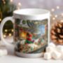 Personalised Elf Workshop Christmas Mug, thumbnail 1 of 2