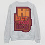 Hibernating Men's Slogan Sweatshirt, thumbnail 5 of 7