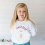 Personalised Kids Polar Bear Family Christmas Jumper, thumbnail 2 of 10