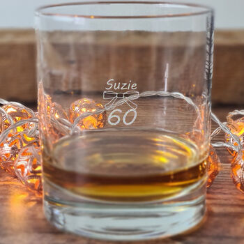 60th Birthday Engraved Whisky Glass, 10 of 10