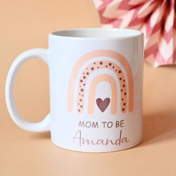 Personalised 'Mom to be' Ceramic Mug, 2 of 2