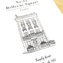 Gift Voucher For House Portrait Line Drawing, thumbnail 8 of 8