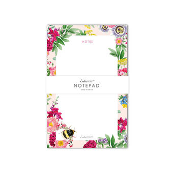 Tear Off Notepad Featuring Botanical Bee, 5 of 5
