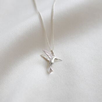 Hummingbird Necklace – Memorial Gift, 2 of 7