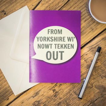 From Yorkshire Wi' Nowt Tekken Out Card, 2 of 2