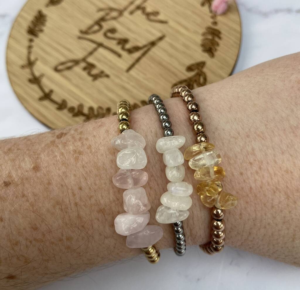 Crystal Bracelet With Meaning By The Bead Jar