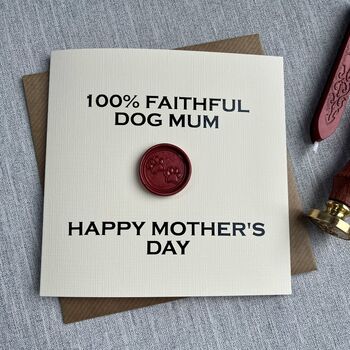 100% Faithful Cat Mum Traitors Inspired Mother's Day Card, 4 of 4