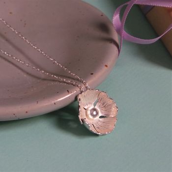 Handmade Silver Flower Necklace, 2 of 5