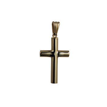 Handmade Hair Or Ashes 9ct Gold Cross Pendant, 9 of 12