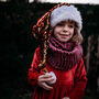 Red Sequined Oversized Santa Hat, thumbnail 10 of 12