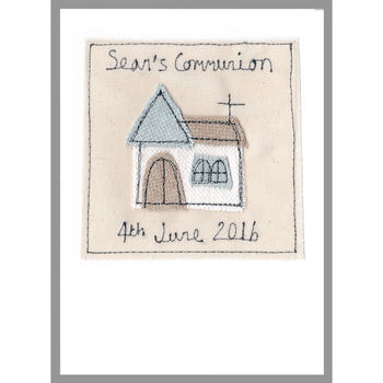 Personalised Boys First Holy Communion Card, 7 of 12