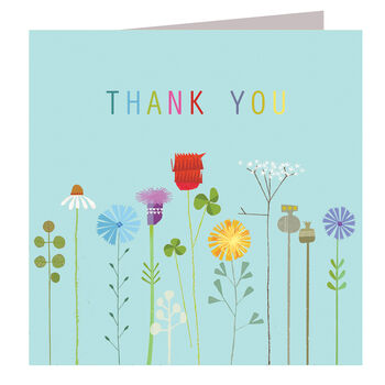 Floral Thank You Card, 2 of 5