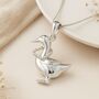 Personalised Sterling Silver Mother Goose Necklace, thumbnail 1 of 8