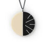 Resin And Silver Modernist Pendant, thumbnail 3 of 6