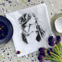 Personalised Your Dog Photo Portrait Tea Towel, thumbnail 9 of 11