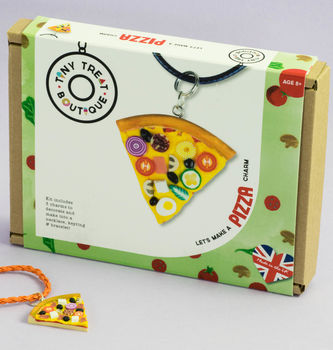 Pizza Themed Jewellery Craft Kit, 5 of 6