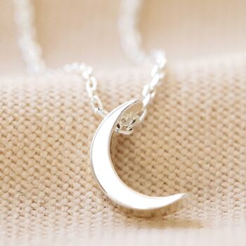 Crescent Moon Necklace, 4 of 11