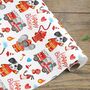 Fireman Birthday Wrapping Paper Roll Or Folded, thumbnail 3 of 3