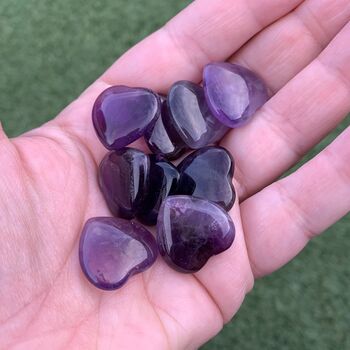 Personalised Running Gift With Keepsake Amethyst Heart, 3 of 5