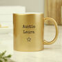 Personalised Gold Star Ceramic Mug, thumbnail 10 of 11