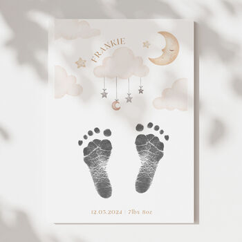 Dream Big Personalised Inkless Hand And Footprint Kit, 2 of 6