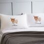 Highland Cow Personalised Pillowcase Set, thumbnail 1 of 2