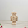Beige Christmas Nutcracker Candle Festive Home Decor, thumbnail 12 of 12