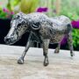 Recycled Metal Buffalo Sculpture Art106, thumbnail 3 of 6