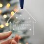 Personalised First Christmas New Home Ornament, thumbnail 6 of 7