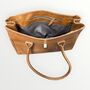 Harriet Leather Tote Bag | Handcrafted Full Grain Work And Laptop Tote, thumbnail 4 of 12