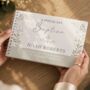 Personalised Religious Cross Spiral Guest Book, thumbnail 1 of 4