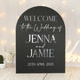 Manhattan Welcome To Our Wedding Acrylic 3D Sign, thumbnail 5 of 7