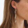 Double Freshwater Pearl Earrings, thumbnail 5 of 5