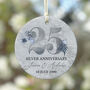 Silver 25th Anniversary Celebration Bauble, thumbnail 6 of 7