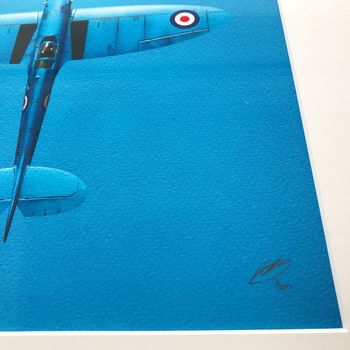 'Blue Spitfire' Limited Edition Print, 6 of 6