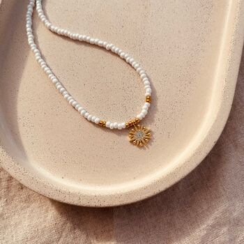 Stella Seed Bead Necklace, 4 of 6