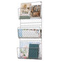 Three Compartment Mail And Magazine Rack, thumbnail 2 of 4